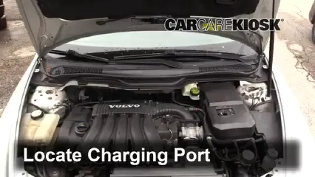 2007 Volvo V50 2.4i 2.4L 5 Cyl. Climatisation Ajouter du réfrigérant